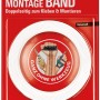 fischer Montageband, doppelseitig, 19mm x 3m, zum Kleben und Montieren ohne Werkzeug.