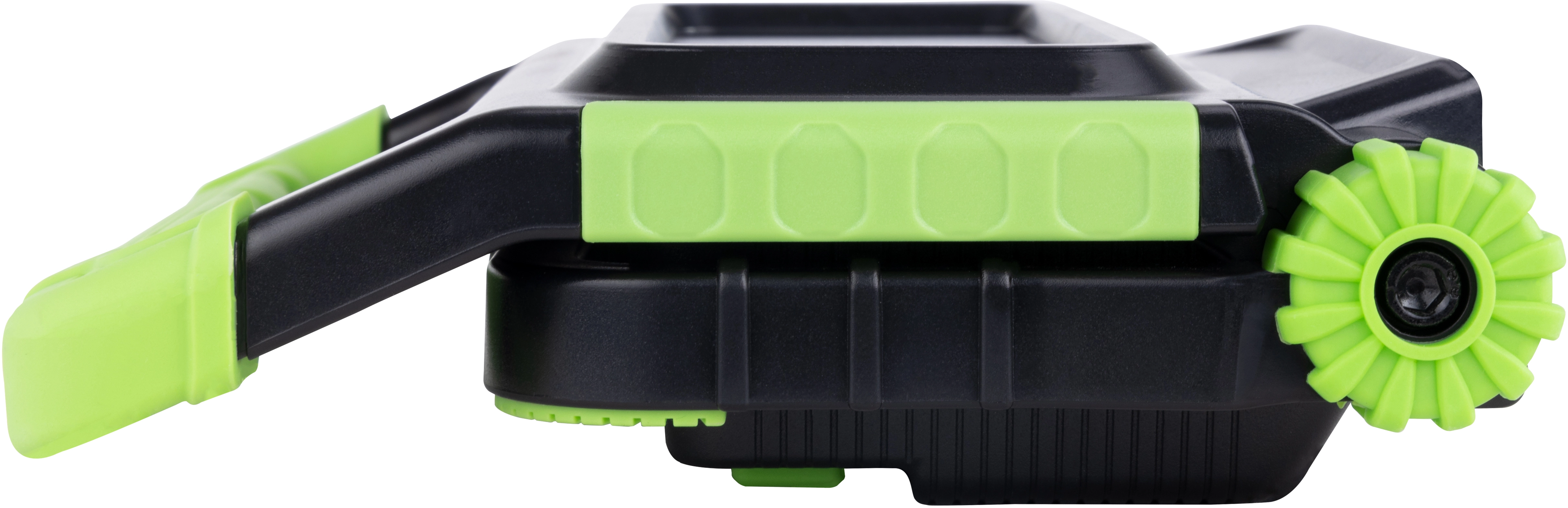 Warnblinkleuchte grün, Notfallleuchte LED mit Ladegerät, Akku - Metal Badge