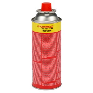 Rothenberger Industrial RoButan Gaskartusche RS 220, 393ml für Campingkocher, Gasgrill, Bunsenbrenner.