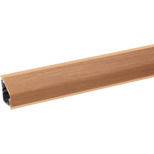 Kaindl Wandabschlussleiste Buche (3381), 300 cm lang, für Arbeitsplatten.