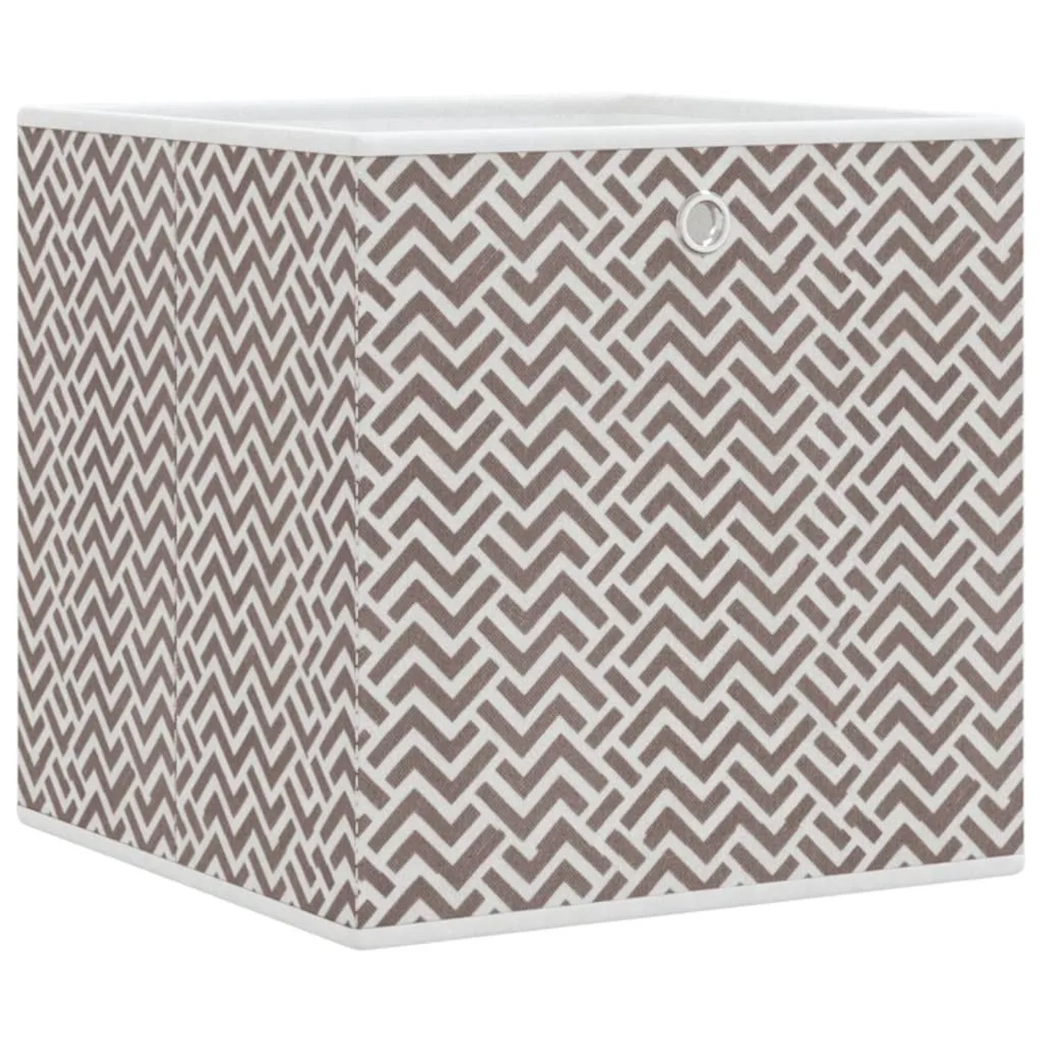 vidaXL Faltboxen 10 Stk Braun 32x32x32 cm Vlies 4018986
