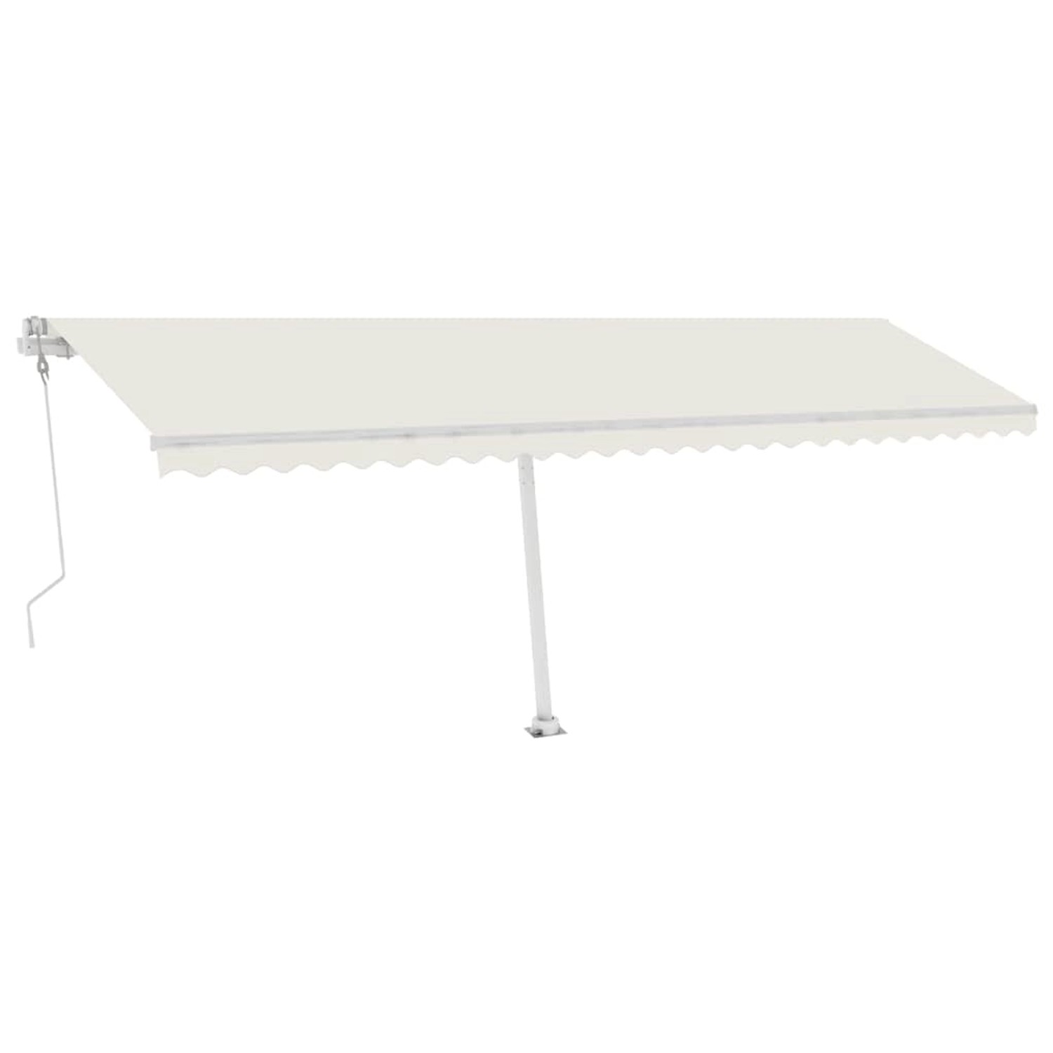 furnicato Standmarkise Automatisch 600x300 cm Creme günstig online kaufen
