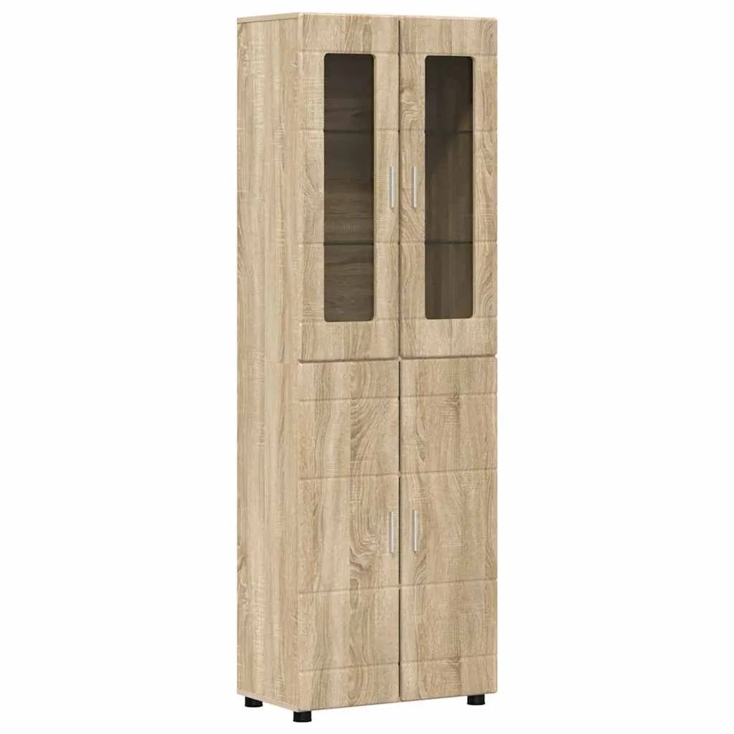 vidaXL Highboard FLORIN Sonoma-Eiche 60 x 35 x 182 cm Holzwerkstoff 3397916