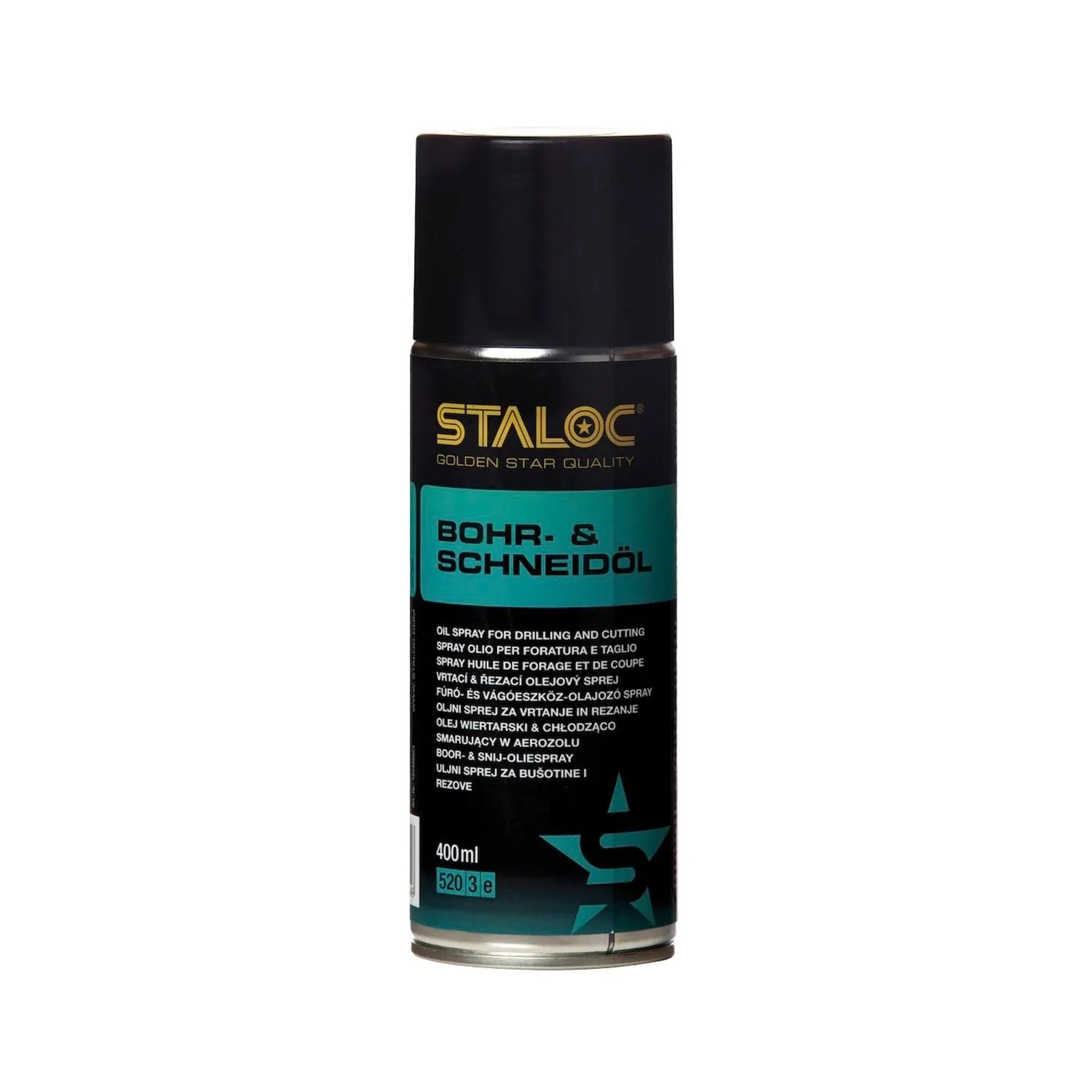 Staloc 2in1 Bohrspray & Schneidölspray Mineralölfrei Reduziert Reibung & Wärme 400ml