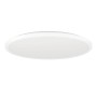 Weiße, runde LED-Deckenleuchte Rovito-Z von Eglo Connect, Ø 50 cm, smarte Steuerung.
