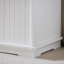 SoBuy Schuhbank mit Sitzfläche Sitzbank mit 3 Körben Schuhregal für Flur 100x46x36cm Weiß FSR30-W_9