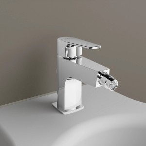 Ideal Standard Cerafine D Bidetarmatur in Chrom, moderne Badarmatur.