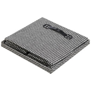 Mömax Box mit Deckel Foldable in Schwarz/Weiß