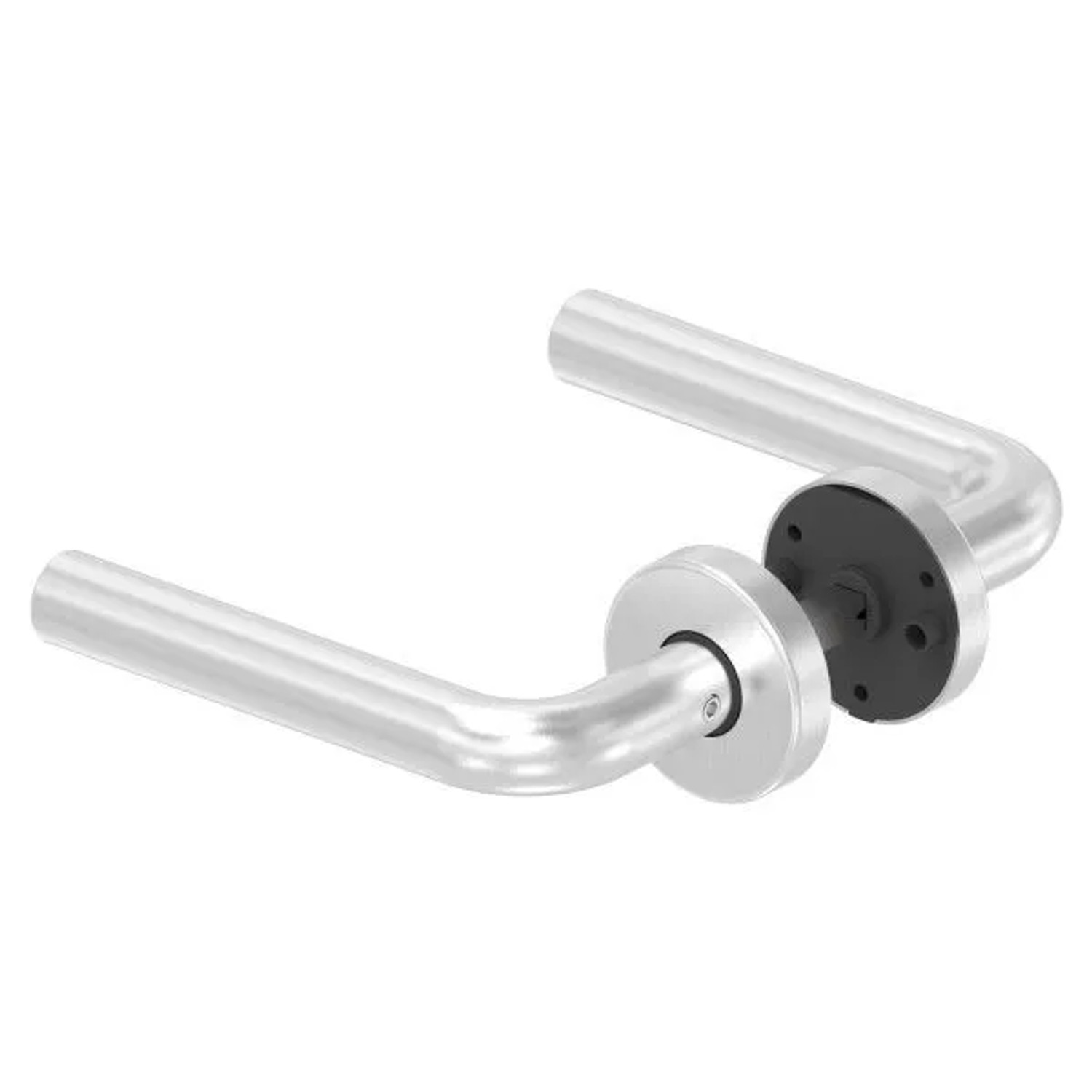 FeNau Türdrücker-Paar V2A Edelstahl 8 mm Drückerstift Drehbar
