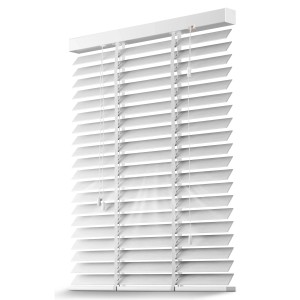 Sol Royal SolDecor BE5 Holzjalousie B110xH250cm Weiß