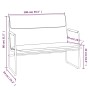 vidaXL Sitzbank Hellgrau 100x64x80 cm Stoff 351351_8
