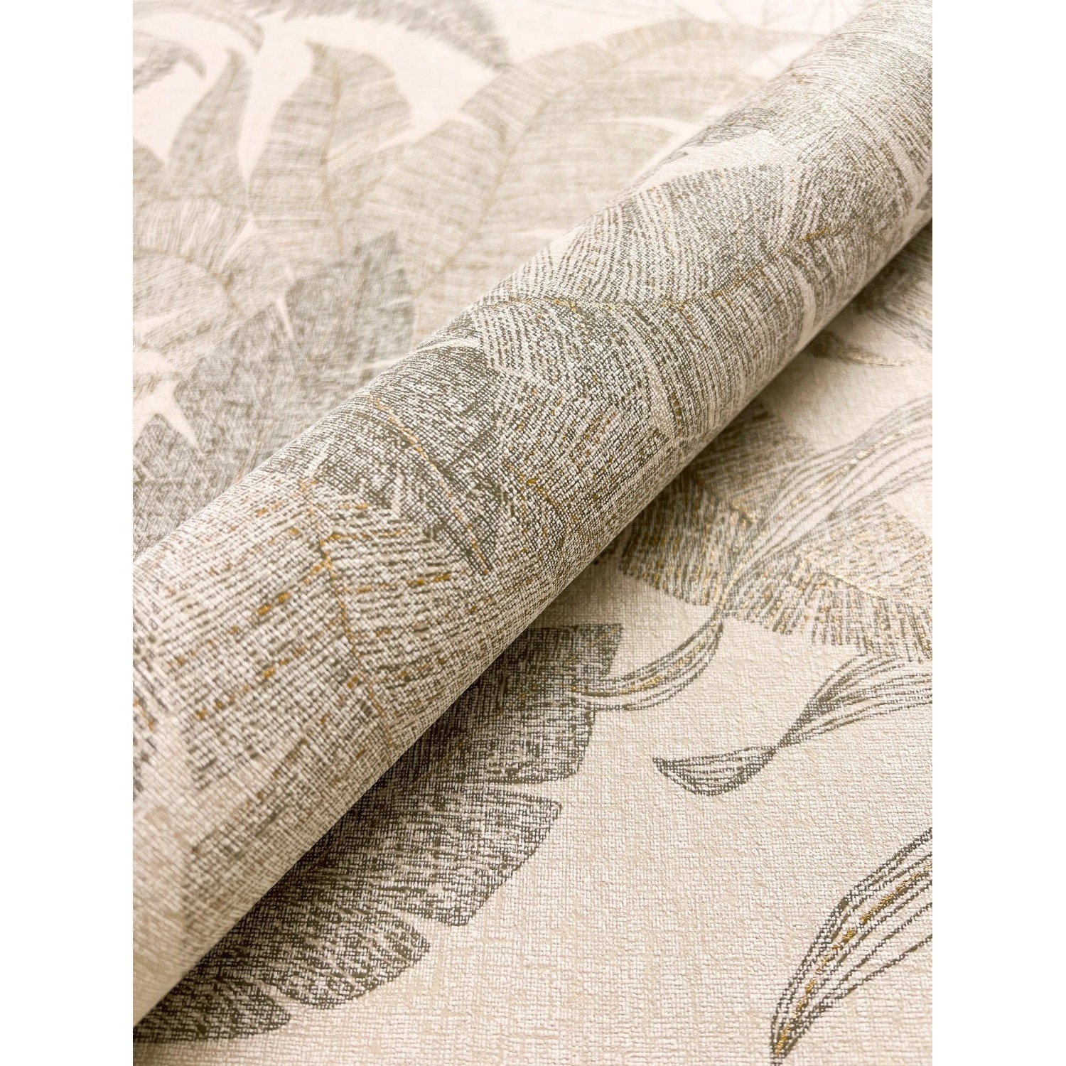 Newroom Vliestapete Niama Beige Dschungel Modern FSC®