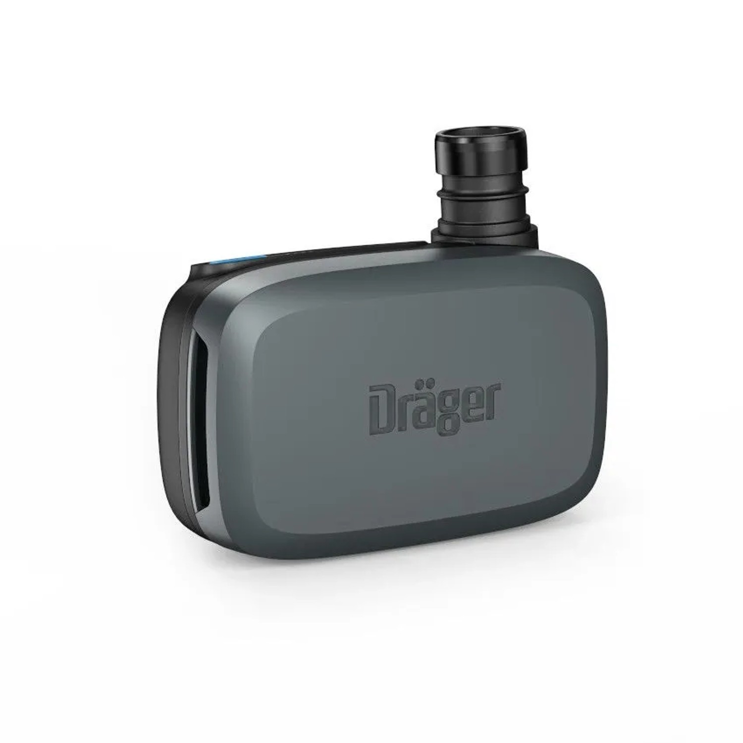 Dräger X-plore 8300 Gebläseeinheit, dunkelgrau/schwarz. Kompaktes Atemschutz-Zubehör für Partikelschutz.