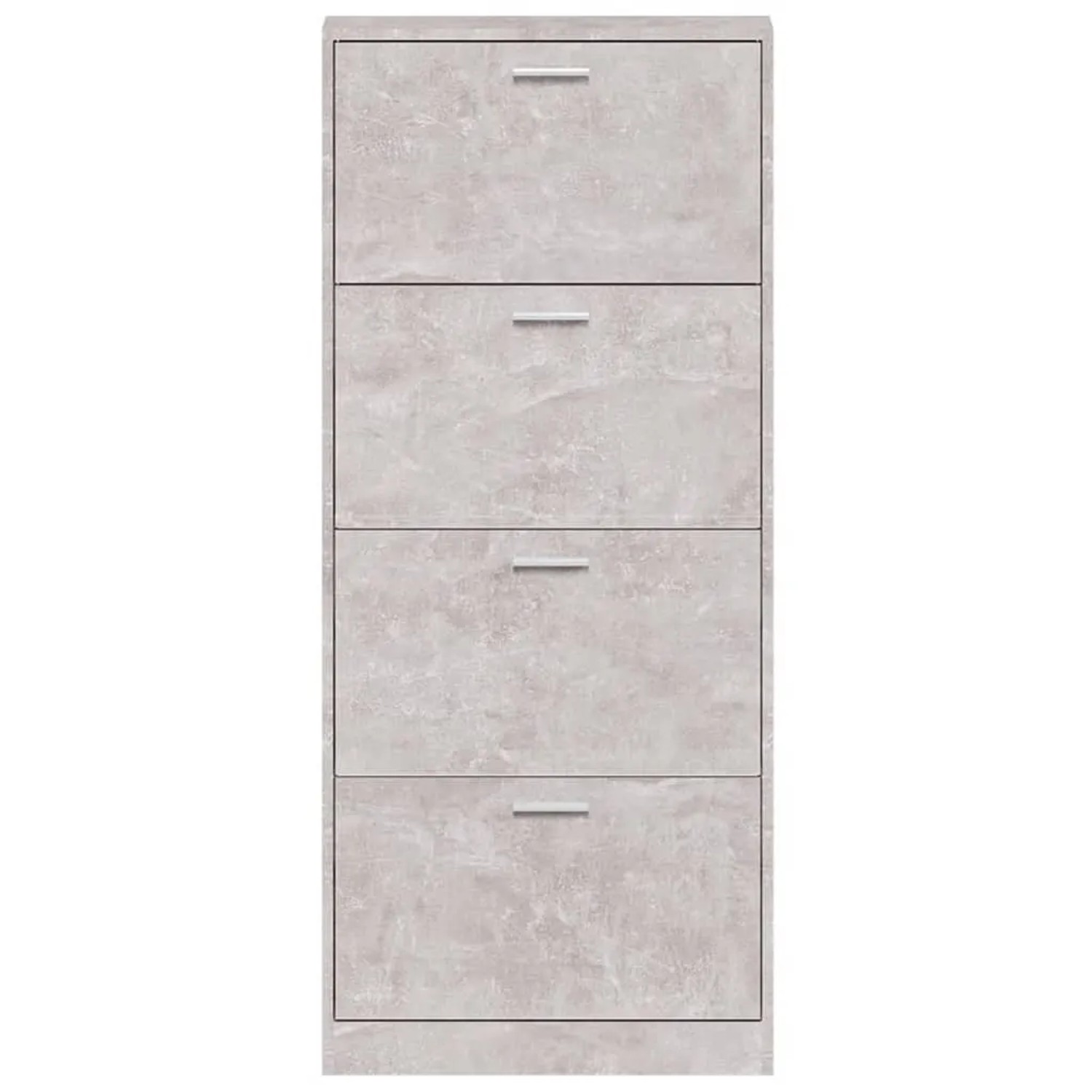 vidaXL Schuhschrank Betongrau 59x17x150 cm Holzwerkstoff 342521_6