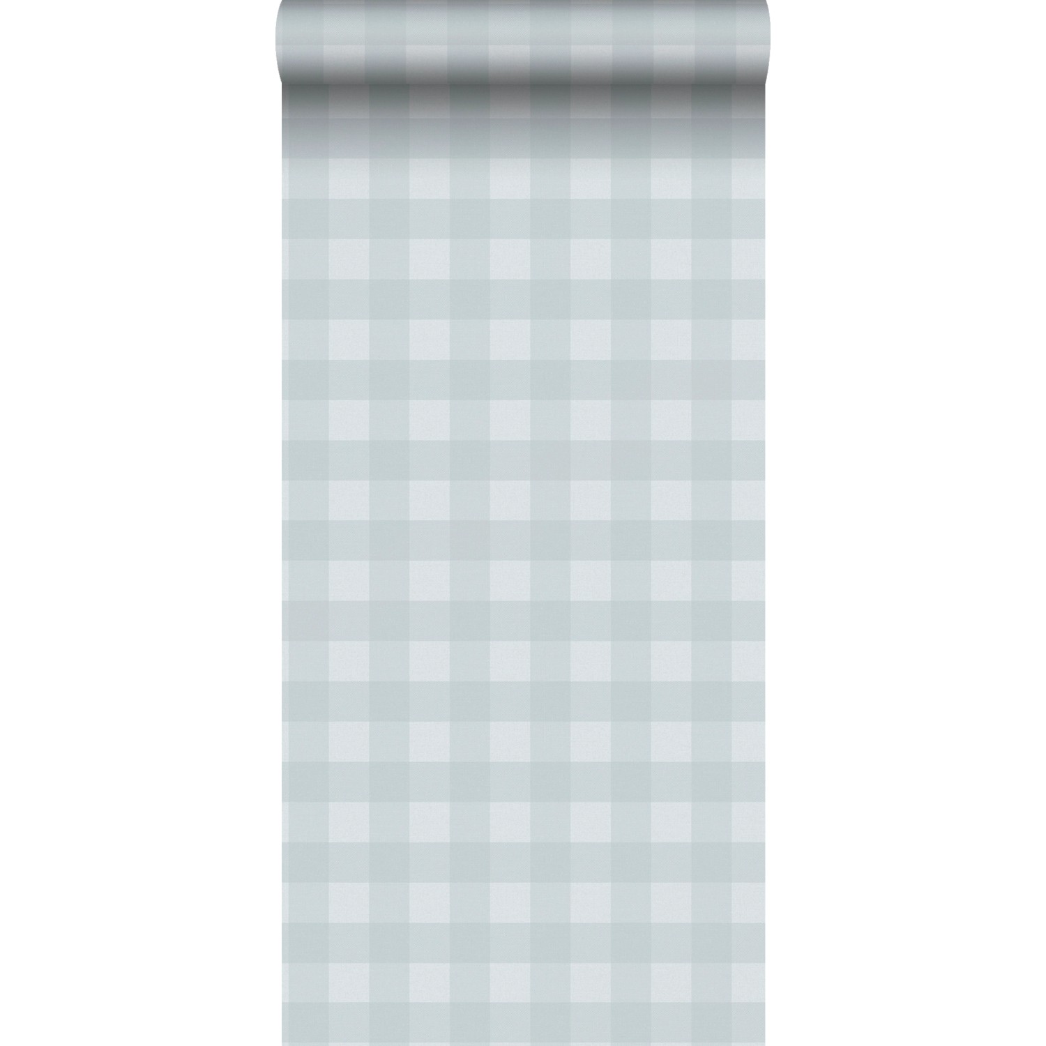 Sanders & Sanders Tapete Karomuster Hellblau 53 cm x 10.05 m günstig online kaufen