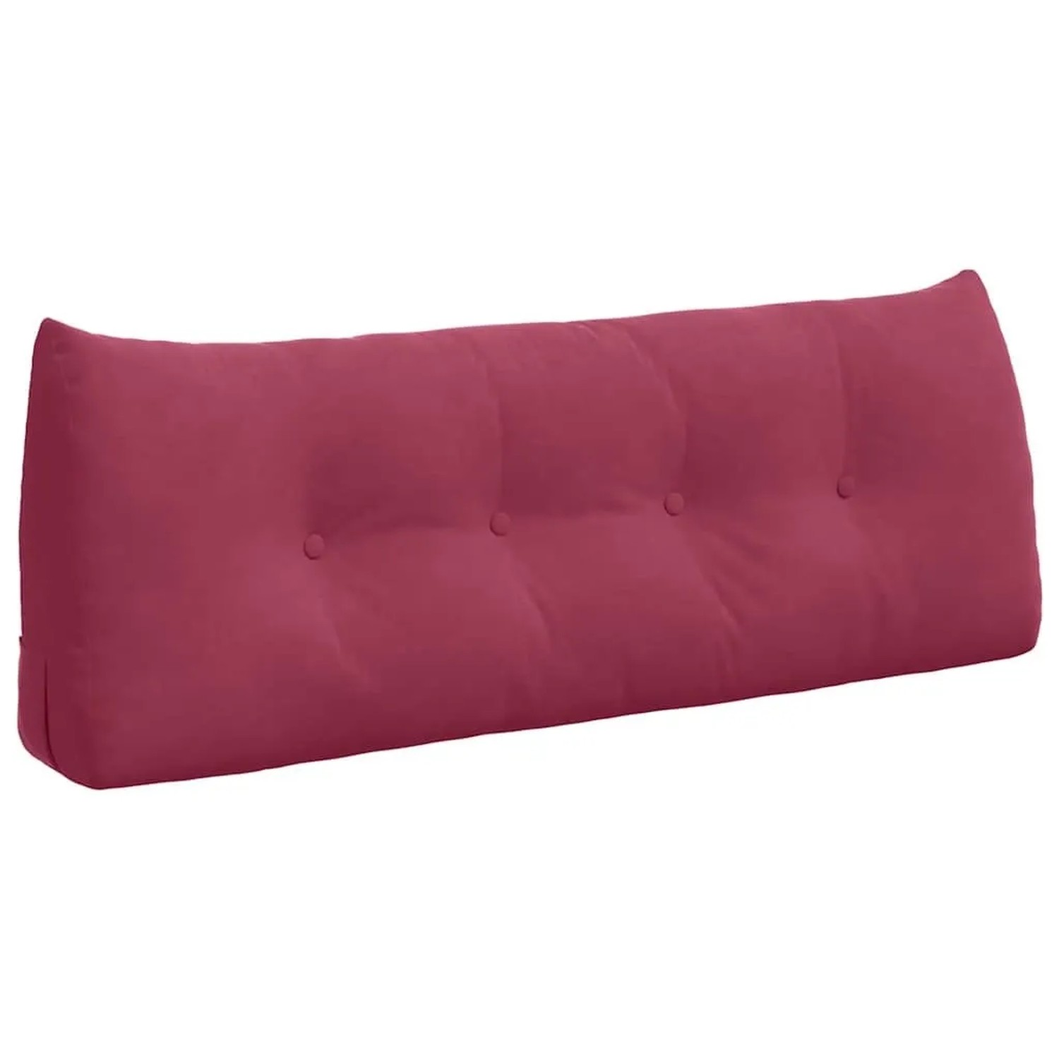 vidaXL Rückenkissen Weinrot 120 x 24 x 50 cm Samt 42014492