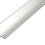 Ungleichschenkliges Winkelprofil aus Aluminium, 10x40x1000 mm, ideal für Befestigungen.