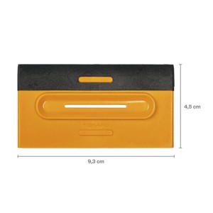 Fiskars Ersatz-Duo-Eiskratzer, orange/schwarz, passend für Auto-Schneewerkzeuge.