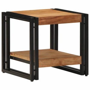 vidaXL Couchtisch Braun 40 x 40 x 38 cm Massivholz Akazie 4102725