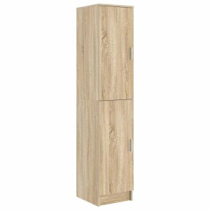 vidaXL Highboard Sonoma Eiche 35 x 39 x 168 cm Holzwerkstoff 869332