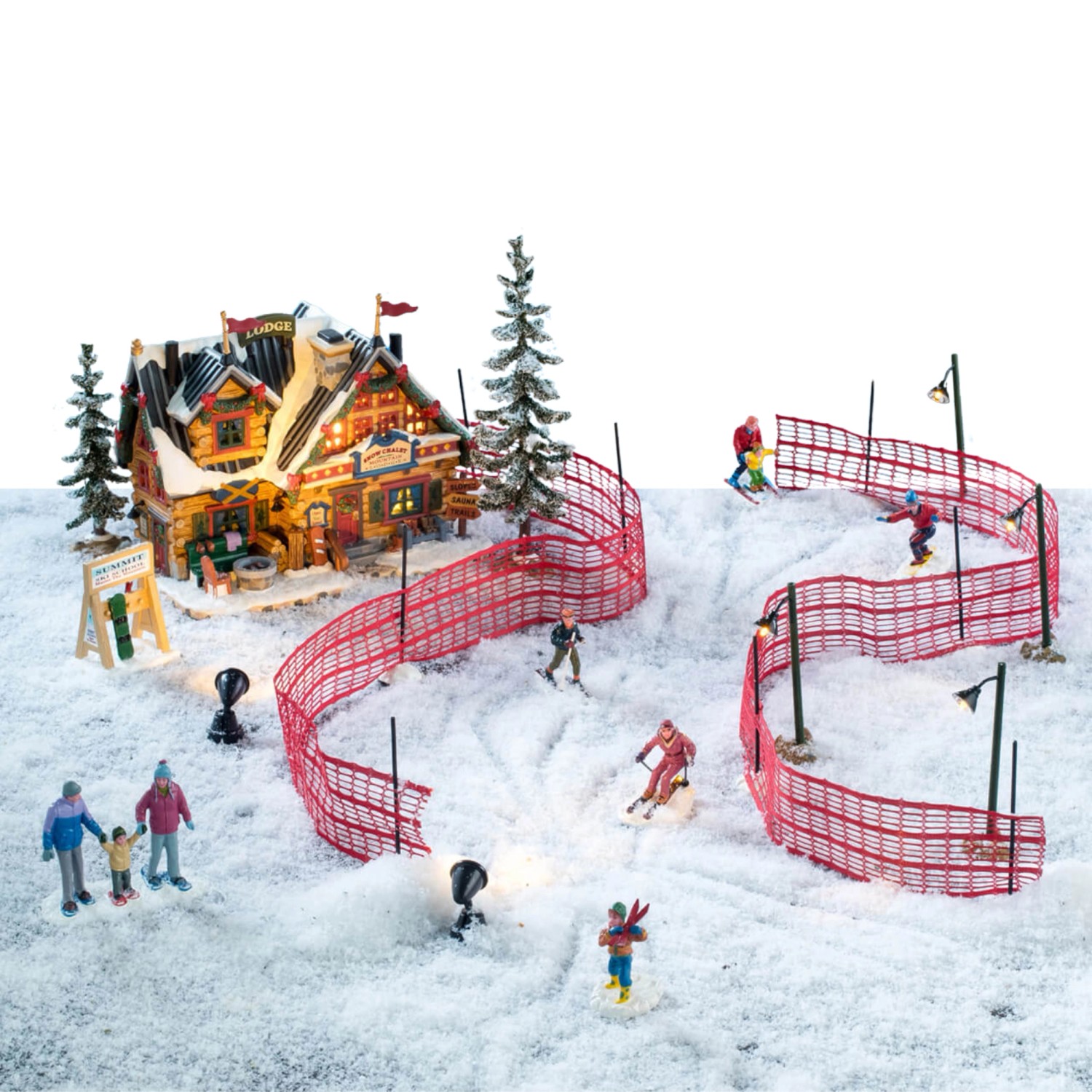 Lemax Weihnachtsdekoration Set Apres-Ski Lodge günstig online kaufen