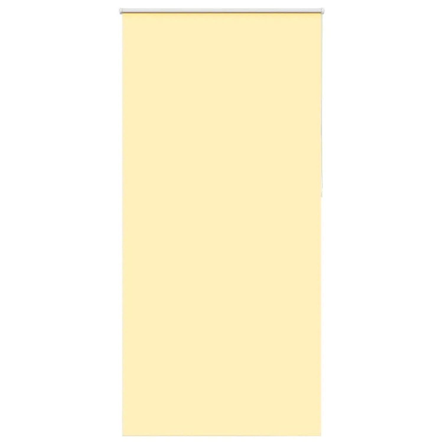 vidaXL Verdunkelungsrollo Gelb 100x210cm Stoffbreite 95,7 cm Polyester 4012090