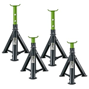 TRUTZHOLM Unterstellbock 4 Stück 2 Tonnen Traglast Pro Stütze Höhe Von 245 Bis 370 mm Faltbar