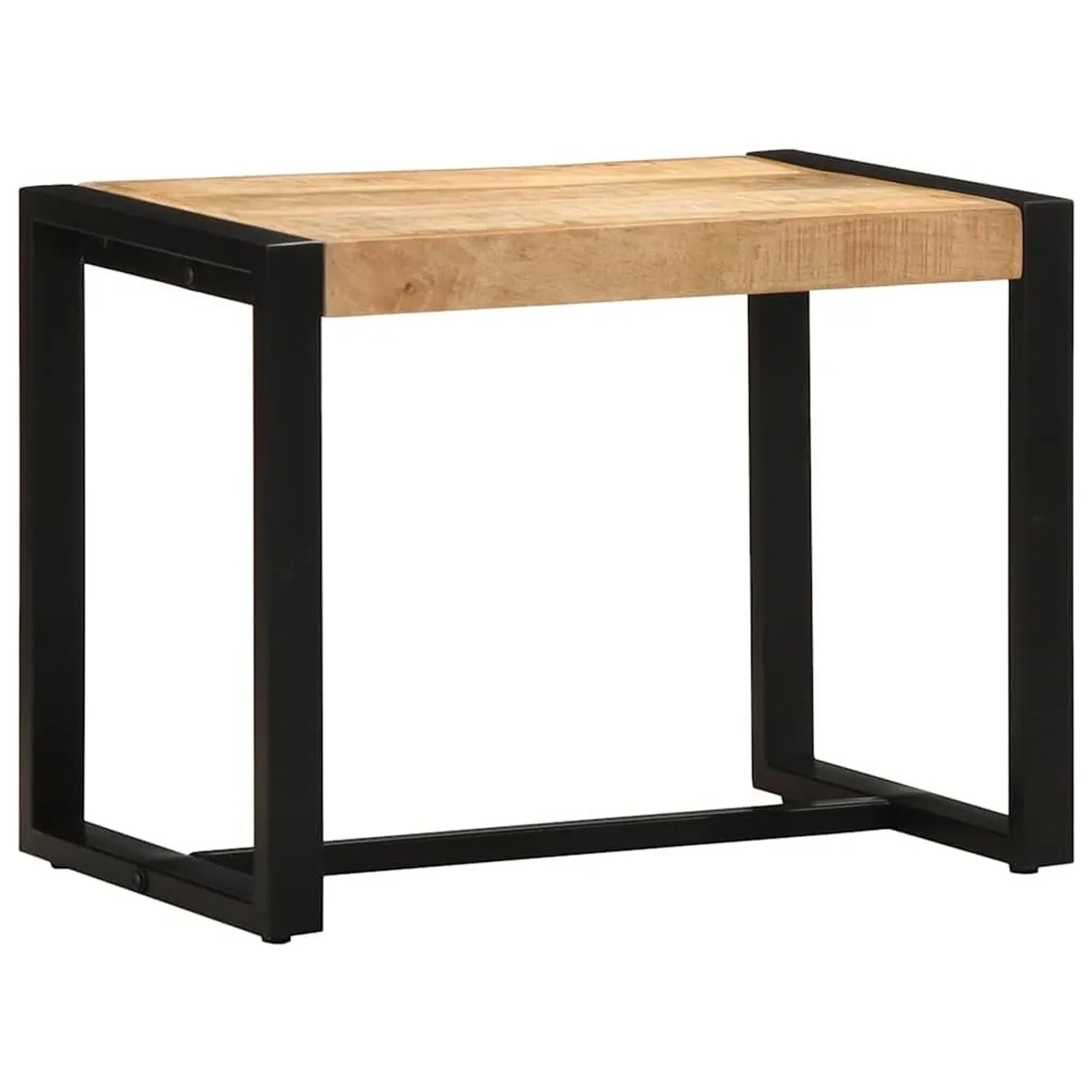 vidaXL Bank 60x35x45 cm Raues Massivholz Mango 4015977