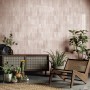 Grosfillex Wandpaneele Element 3D Optik Vertical Tiles Rose, 260x37,5cm. Dekor-Paneele in 3D Optik.