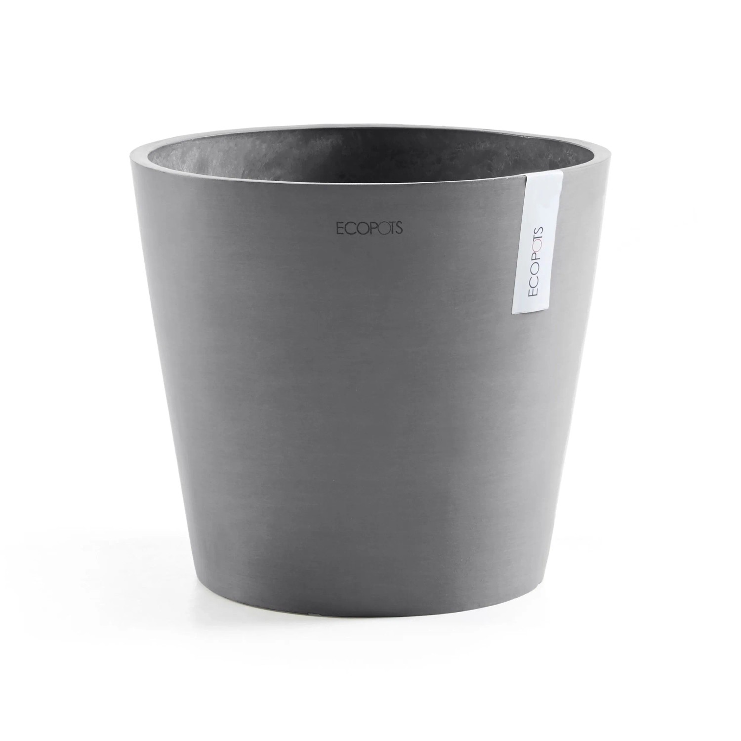 Ecopots Pflanztopf Amsterdam Ø 30 cm x 26 cm Grau günstig online kaufen