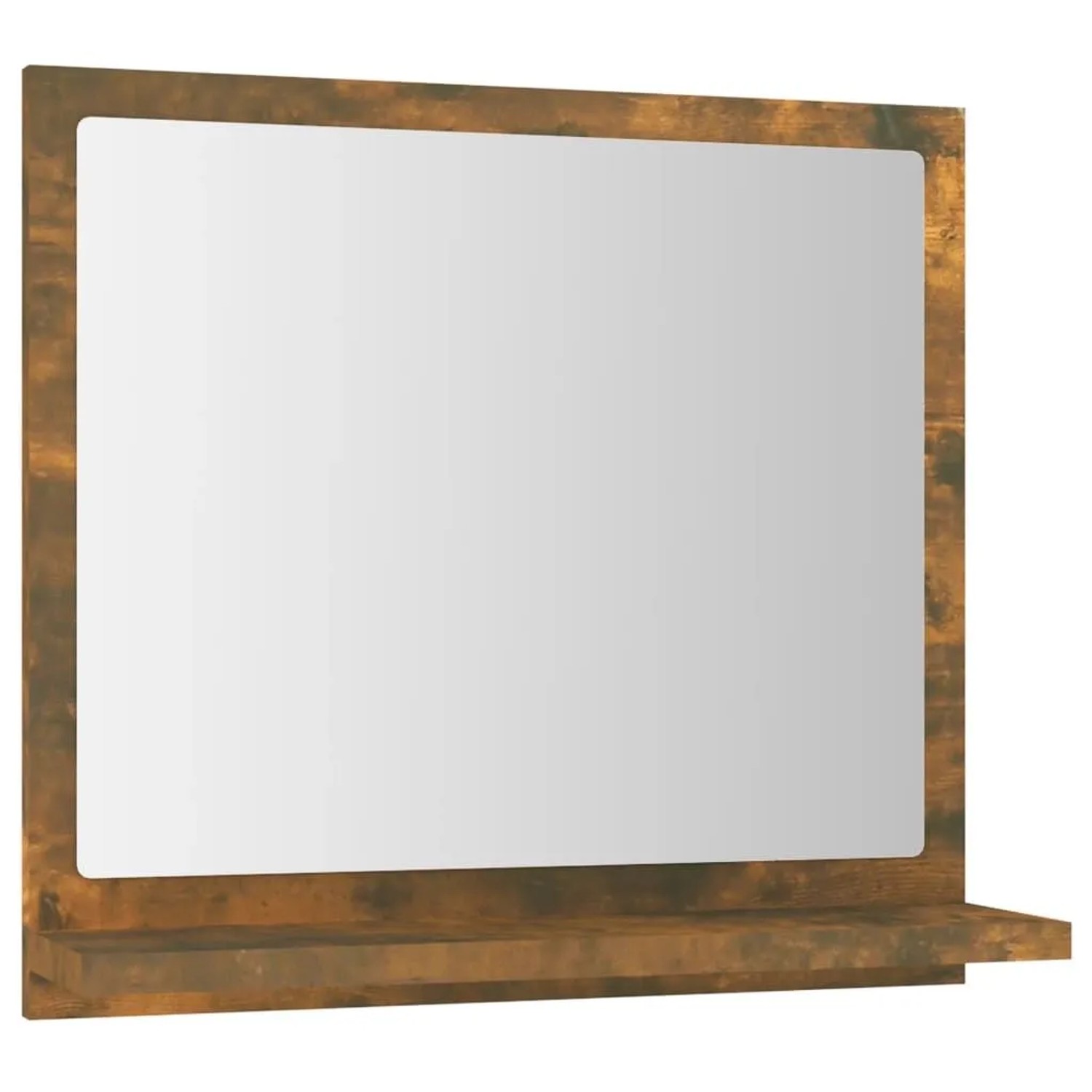 vidaXL Badspiegel Räuchereiche 40x10,5x37 cm Holzwerkstoff 815633