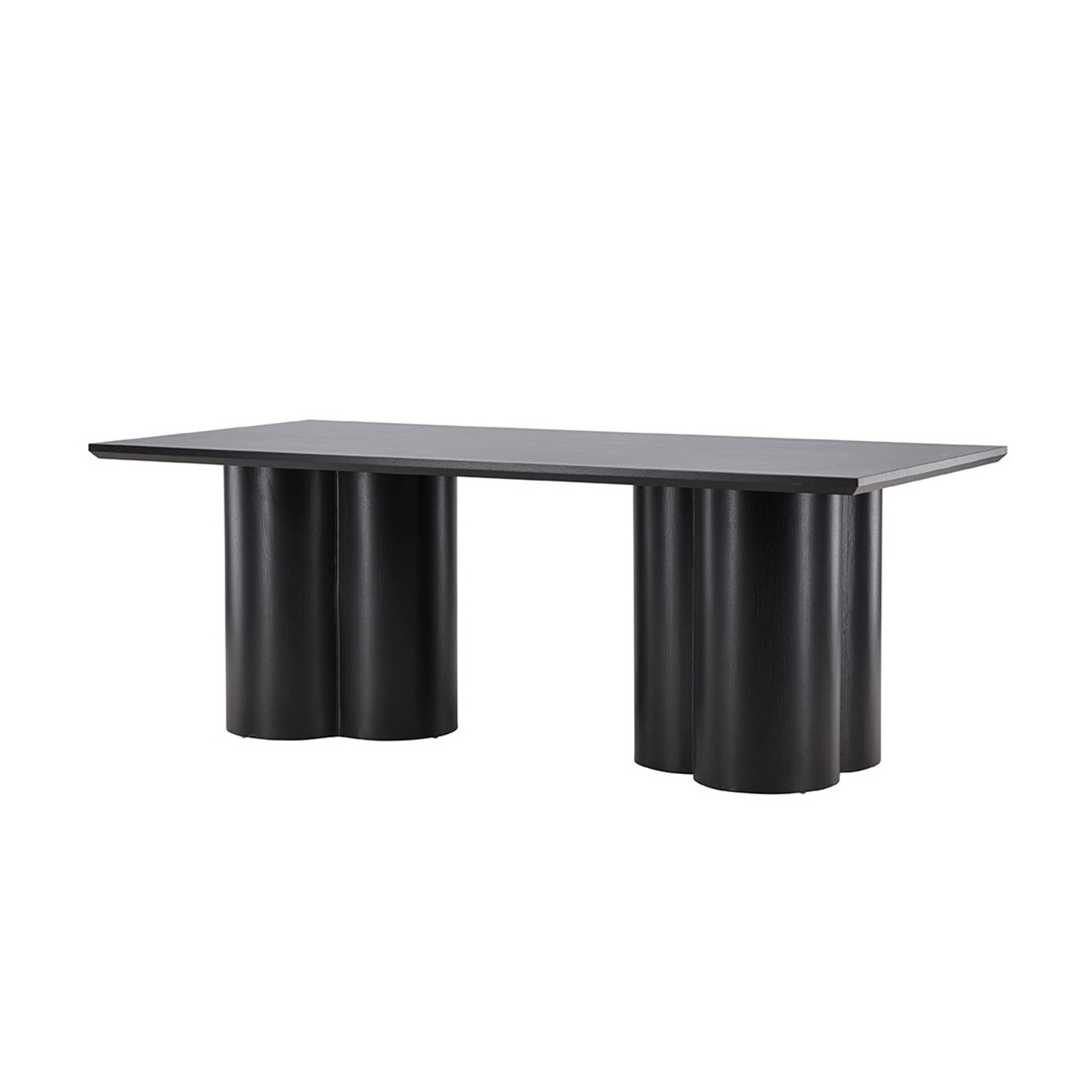 ebuy24 Olivia Esstisch 100x210 cm Schwarz günstig online kaufen