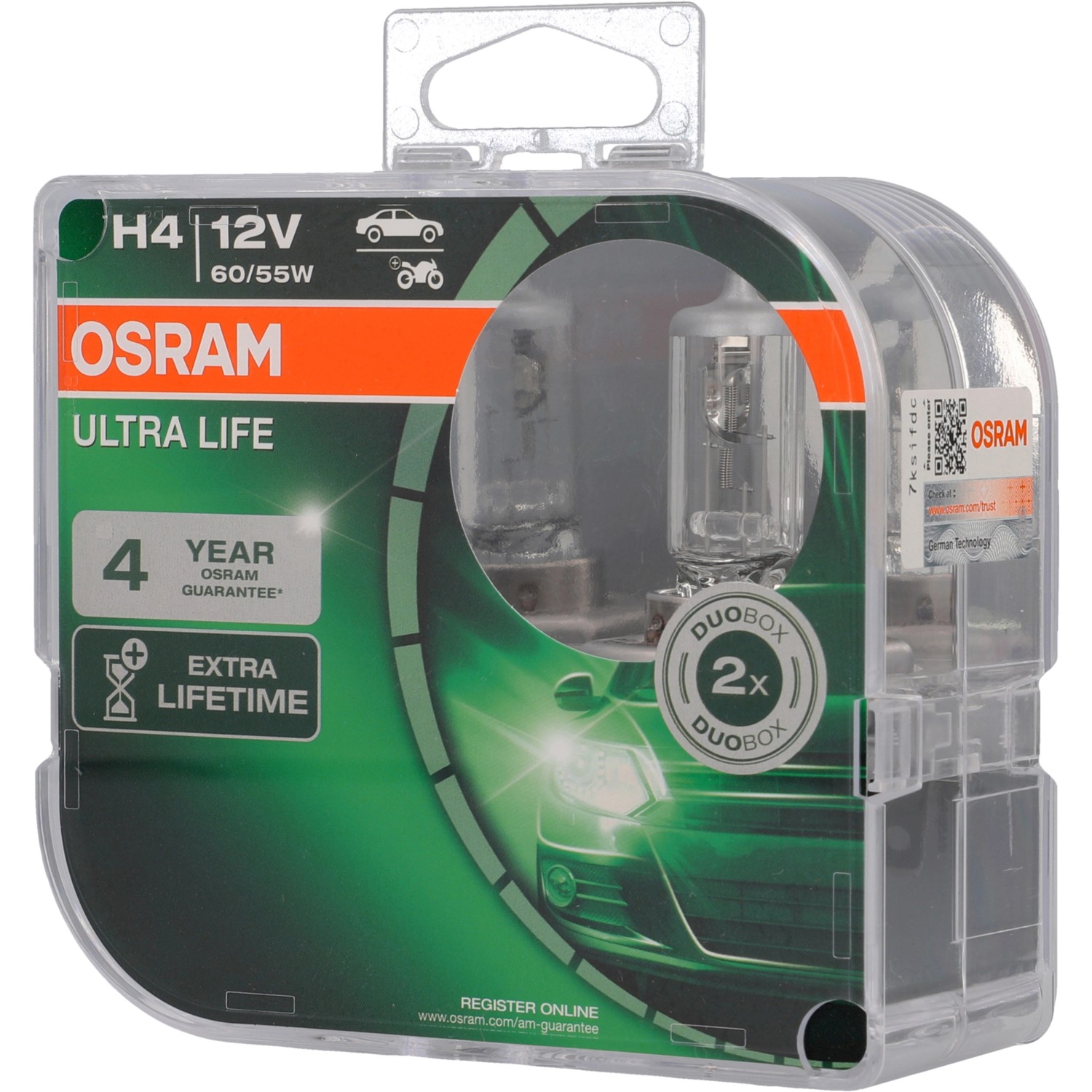 Osram Autolampe Ultra Life H4 Duobox kaufen bei OBI