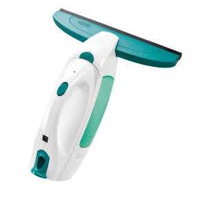 Leifheit Fenstersauger Dry&Clean, Akku-Fensterreiniger für streifenfreie Fenster.