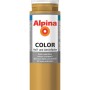Flasche Alpina Color Sahara Brown, seidenmatte Abtönfarbe für Innen & Außen.