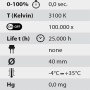 Heissner Aqua Light LED Ring, 9-fach, weiß, für Teichbeleuchtung. Technische Daten.