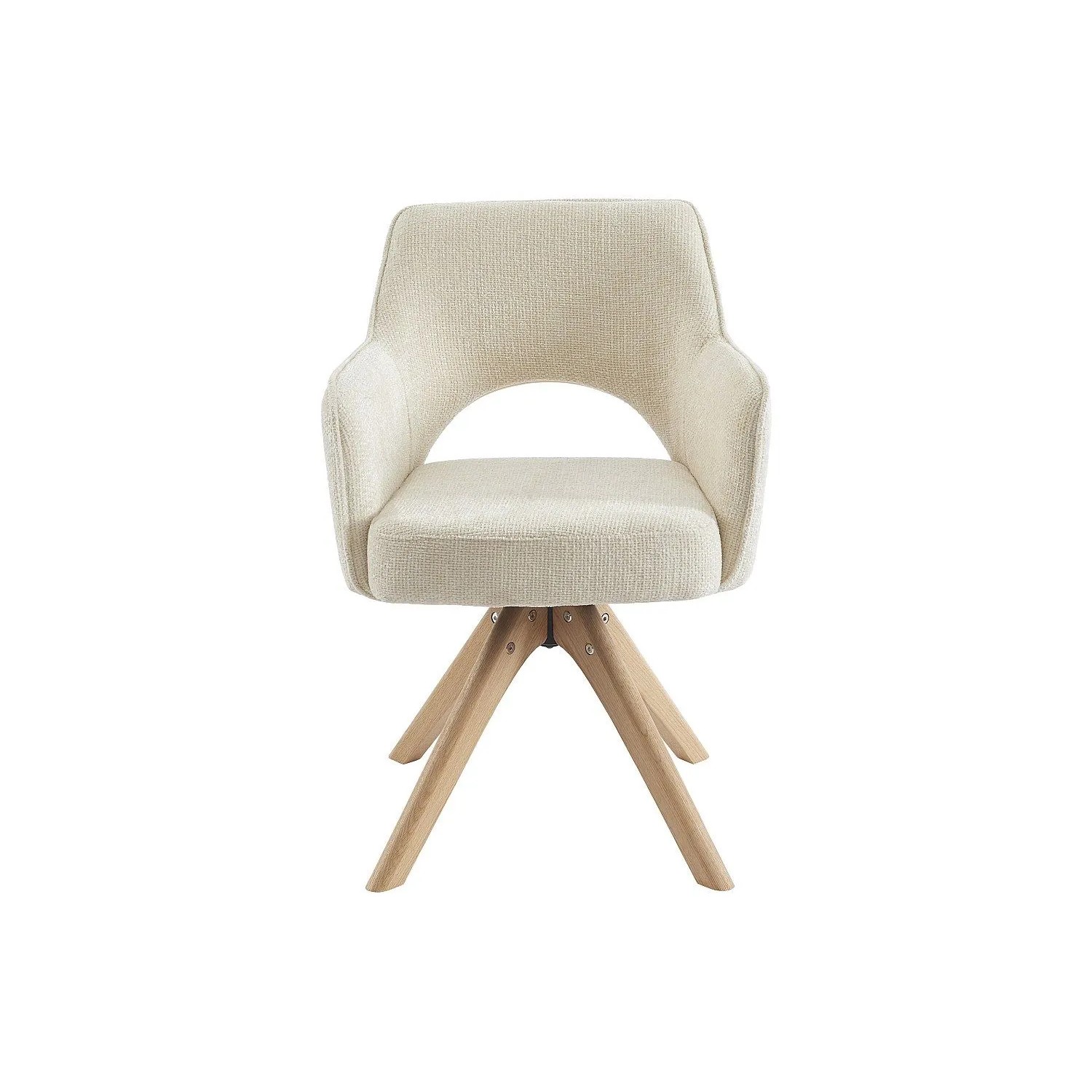 Vente-unique Stuhl Konya Cremefarben 57 cm
