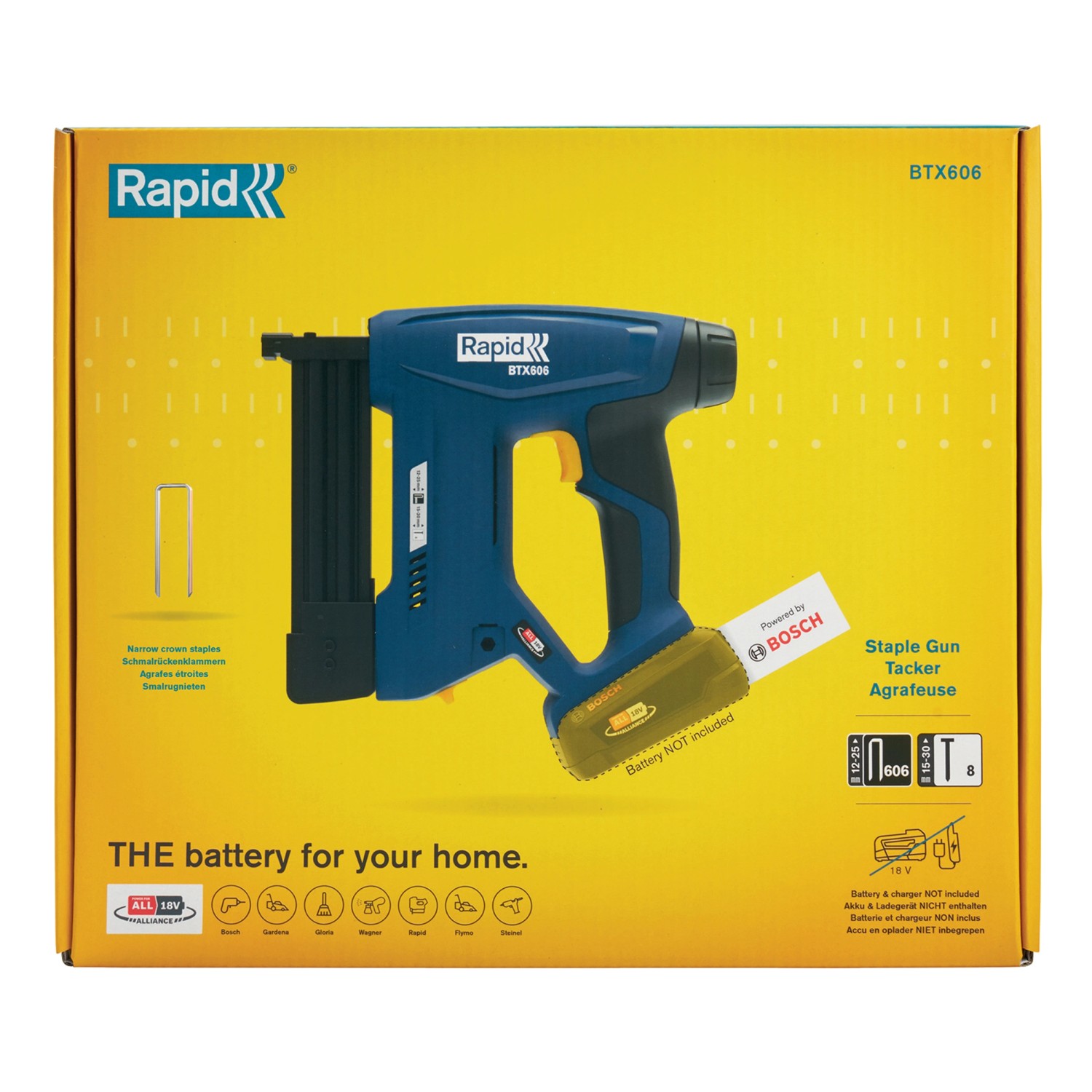 Rapid Akku-Tacker BTX606 18 V kaufen bei OBI