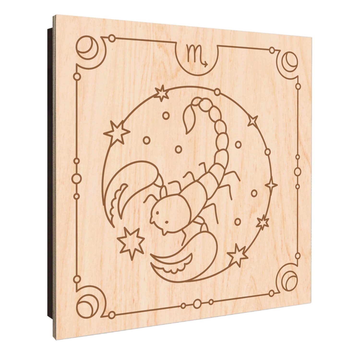 Banjado Großer Schlüsselkasten Holz 30x30cm Schwarz Scharnier Links 50 Hake günstig online kaufen