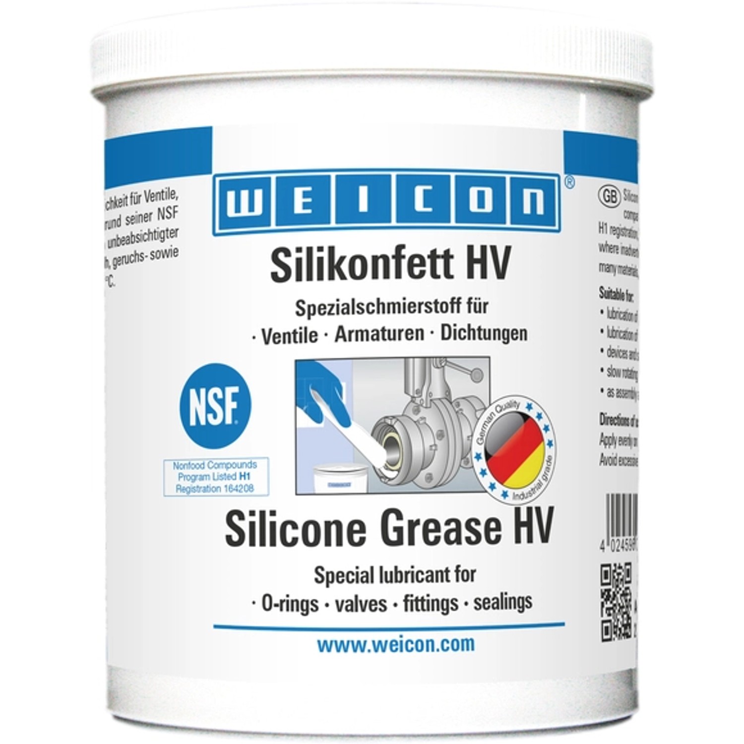 WEICON Silikonfett HV   450 g