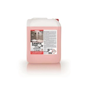 10L Lorito Sanifix Sanitärreiniger Kalklöser für Bad & WC, entfernt Kalk, Urin- und Wasserstein.