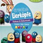 Brauns-Heitmann Eierfarben Set "Freche Eierköpfe" mit Farben, Stickern und Eierbechern.