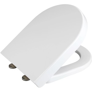 Wenko WC-Sitz Exclusive, passend für V&B Subway 2.0, aus Duroplast, mit Absenkautomatik.