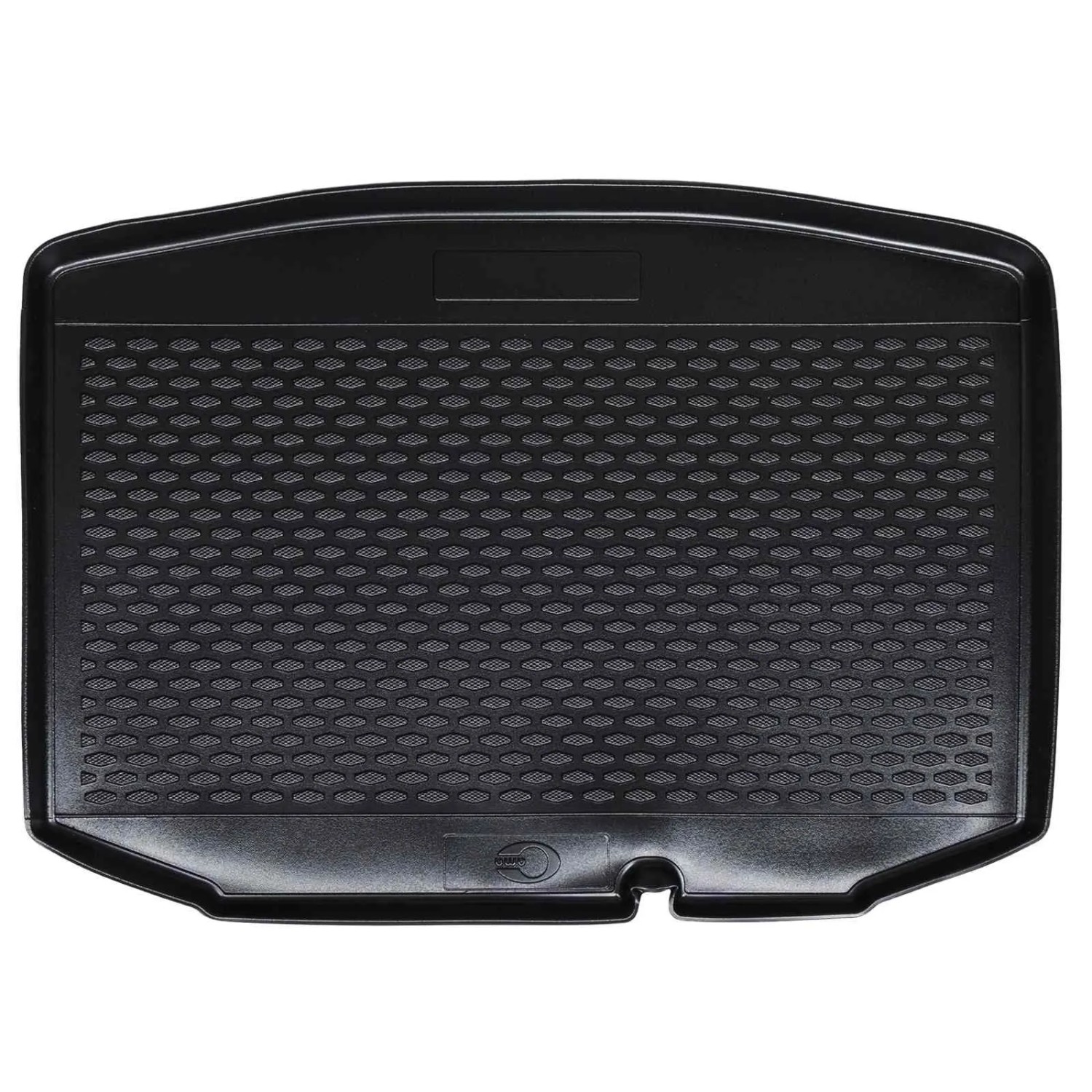 vidaXL Kofferraummatte Schwarz Gummi 42029201