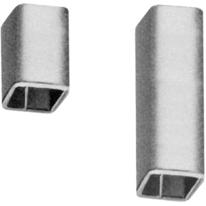 Reduzierhülse 9/8 mm für Türdrücker und Türschlösser.