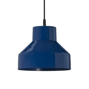 Blaue PR Home Solo Pendelleuchte aus Metall, skandinavisches Design für Lampen & Leuchten.