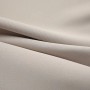 Beige Verdunkelungsvorhänge (2 Stk.) mit Ösen, Stoffdetail.