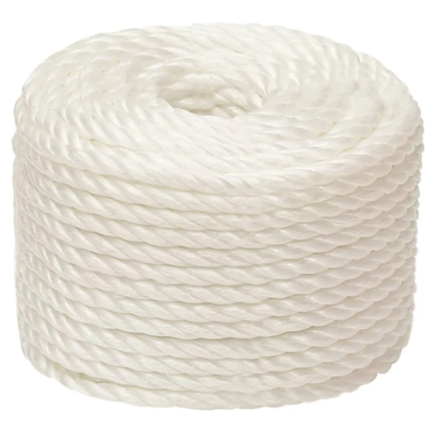 vidaXL Arbeitsseil Weiß 14 mm 100 m Polypropylen 153062