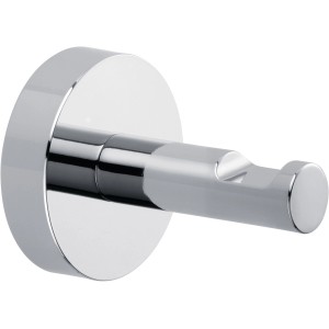 Tesa Smooz Haken aus verchromtem Edelstahl, moderner Handtuchhalter für Bad und Küche.