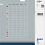 Verpackung Bosch Kreissägeblatt Multi Material, Tabelle mit Anwendungsbereichen.